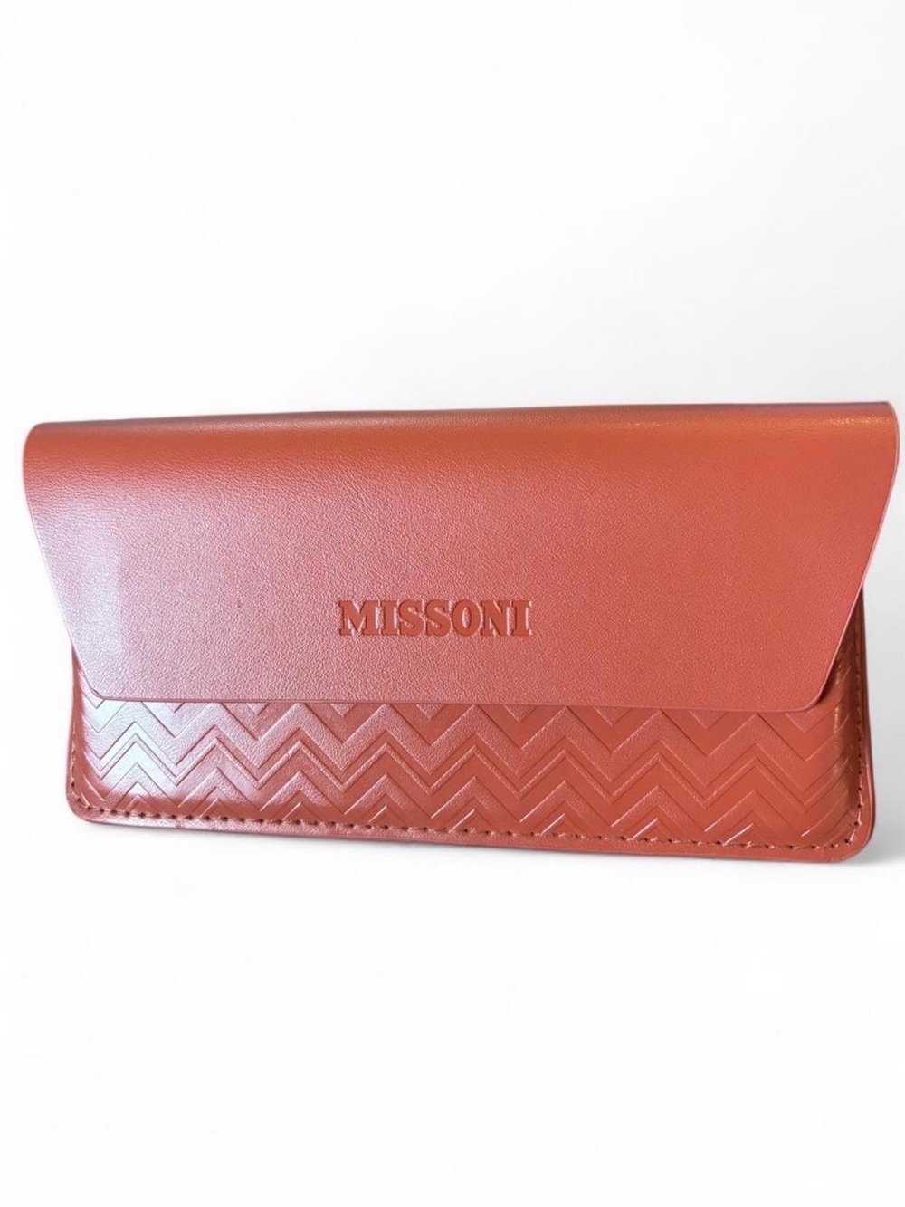 Missoni sunglasses case with lenses cloth
